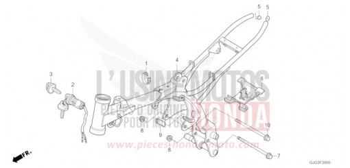FRAME BODY CRF50FP de 2023